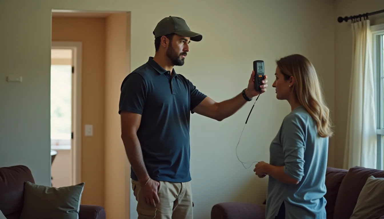 Water damage restoration service